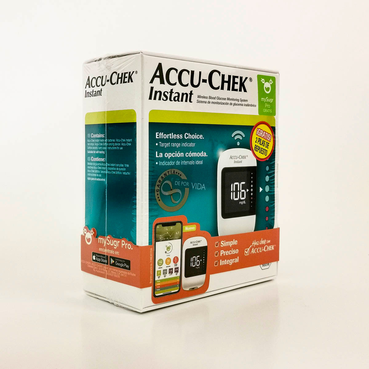 GLUCOMETRO ACCU-CHEK INSTANT