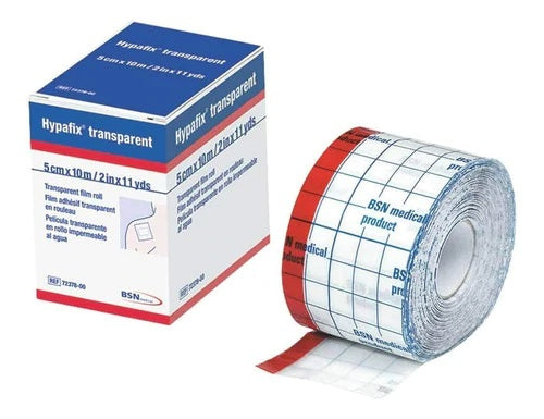 HYPAFIX TRANSPARENTE 10 M x 5 CM