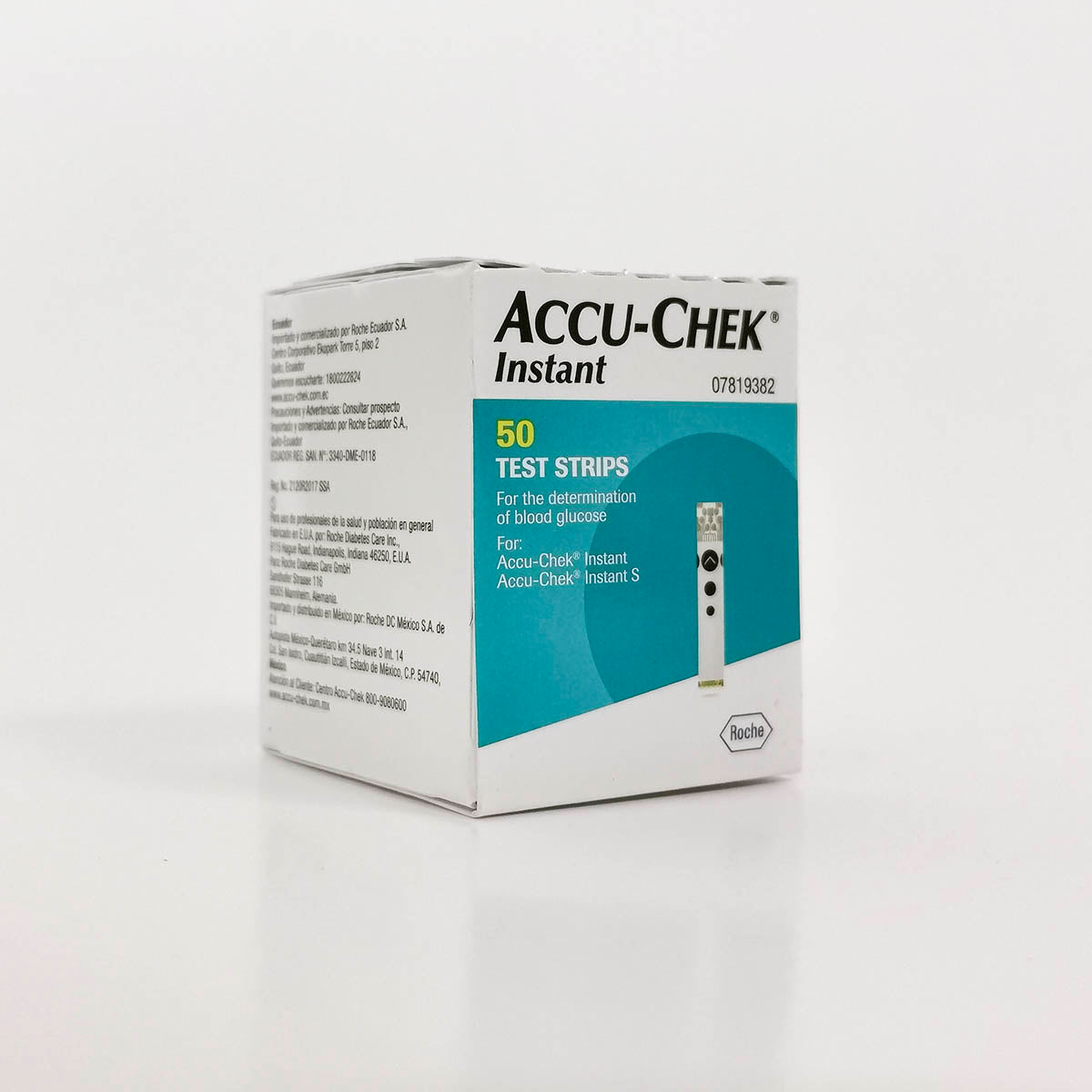 TIRAS REACTIVAS ACCU-CHEK INSTANT C/50