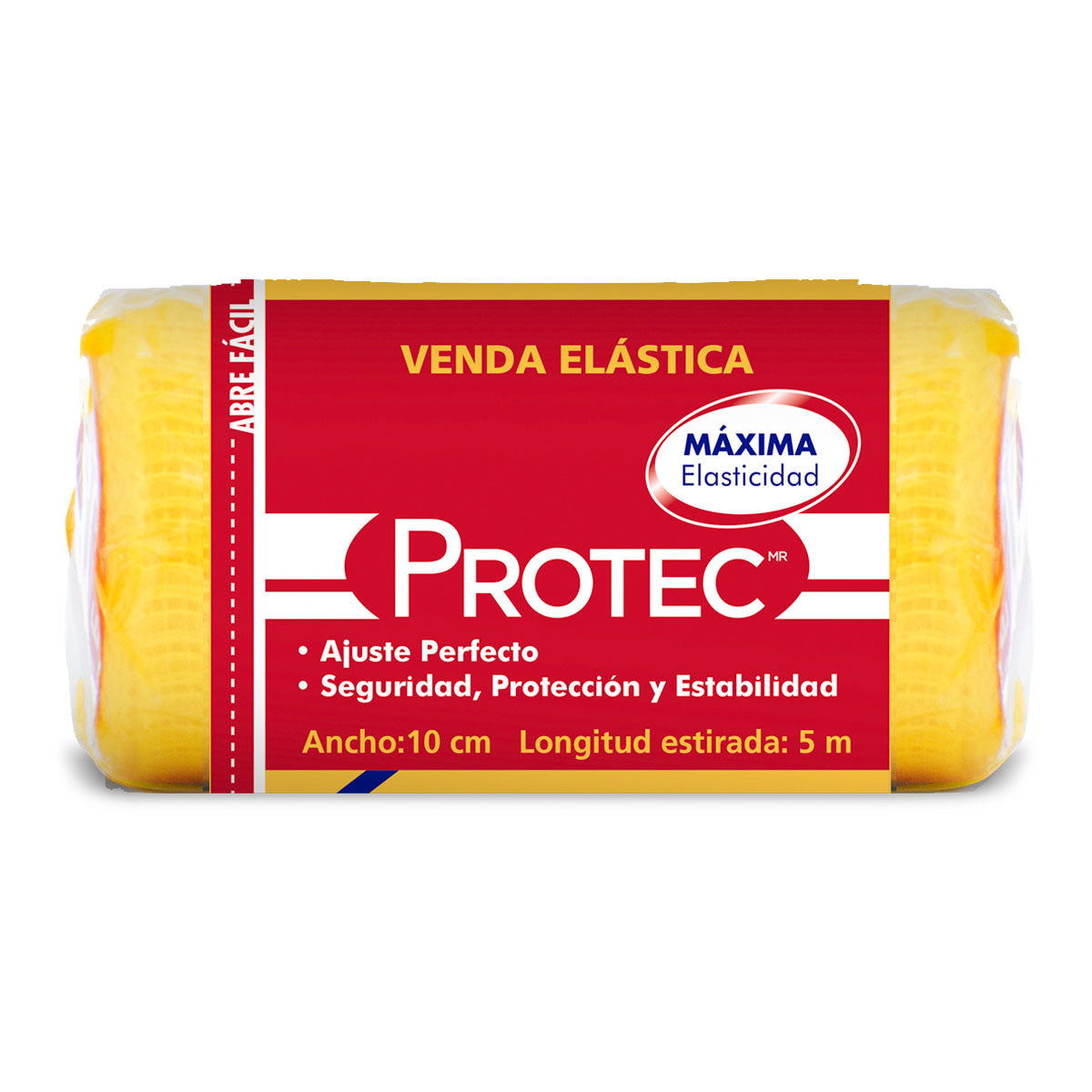 VENDA ELASTICA PROTEC 10 CM X 5 M BOLSA C/12