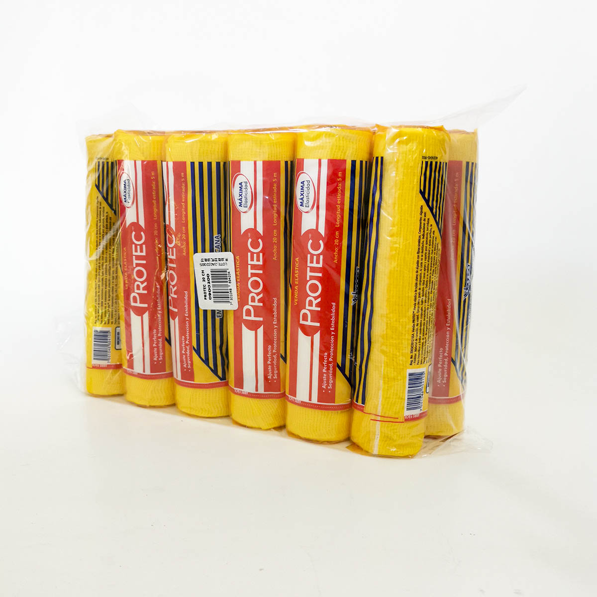 VENDA ELASTICA PROTEC 20 CM X 5 M BOLSA C/12