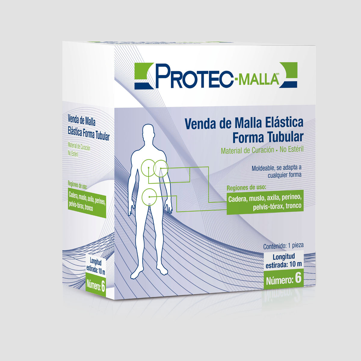 VENDA MALLA TUBULAR PROTEC No 6 10 M PIEZA