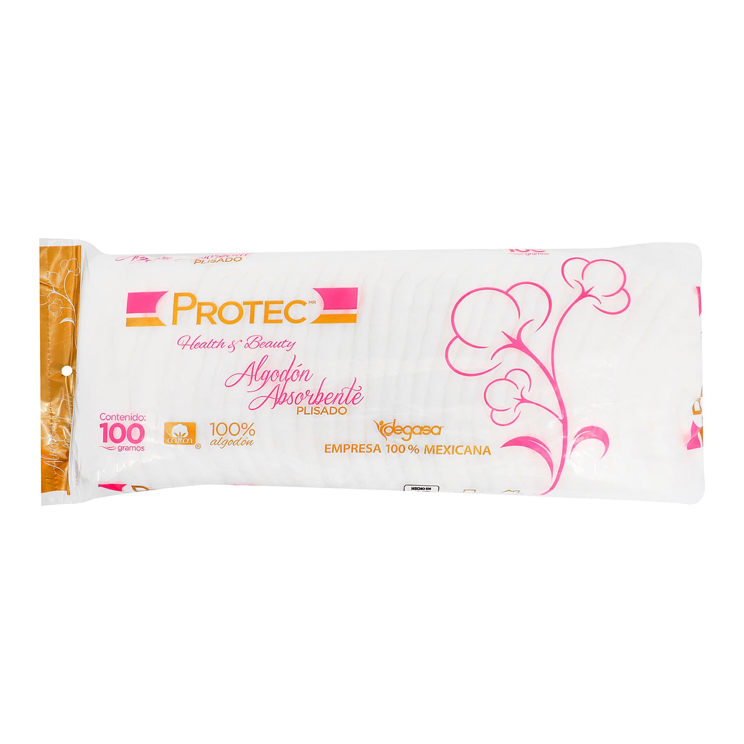 ALGODON PLISADO PROTEC BOLSA 100 GRAMOS