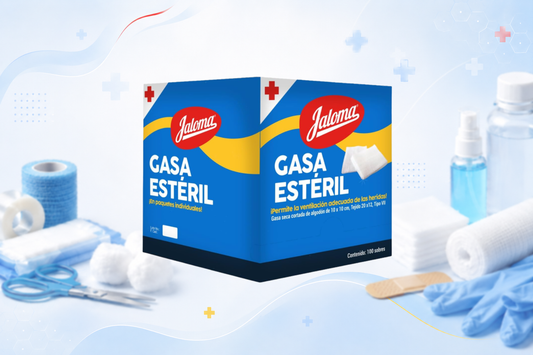 GASA ESTERIL 10X10CM C/100 SOBRES JALOMA