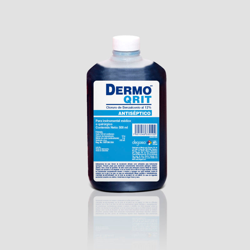 DERMO-QRIT 500ML CLORURO DE BENZALCONIO AL 12%