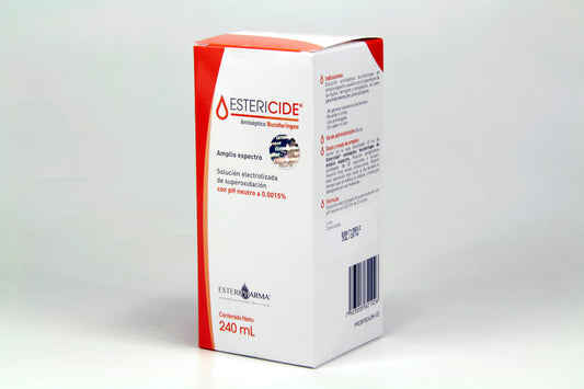 ESTERICIDE BUCOFARINGEO ADULTO SOLUCION FRASCO 240 ML