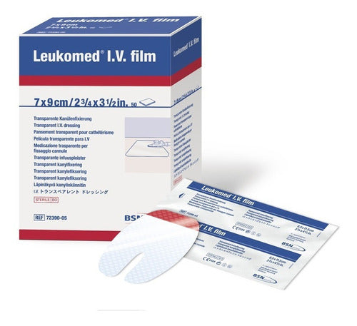 LEUKOMED IV 7 CM x 9 CM TRANSPARENTE C/50