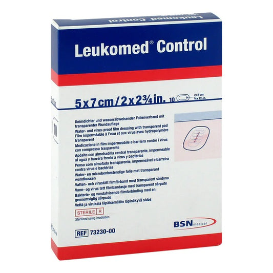 LEUKOMED T CONTROL 5X7 CM C/10