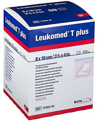 LEUKOMED T PLUS 8X10 CM C/50