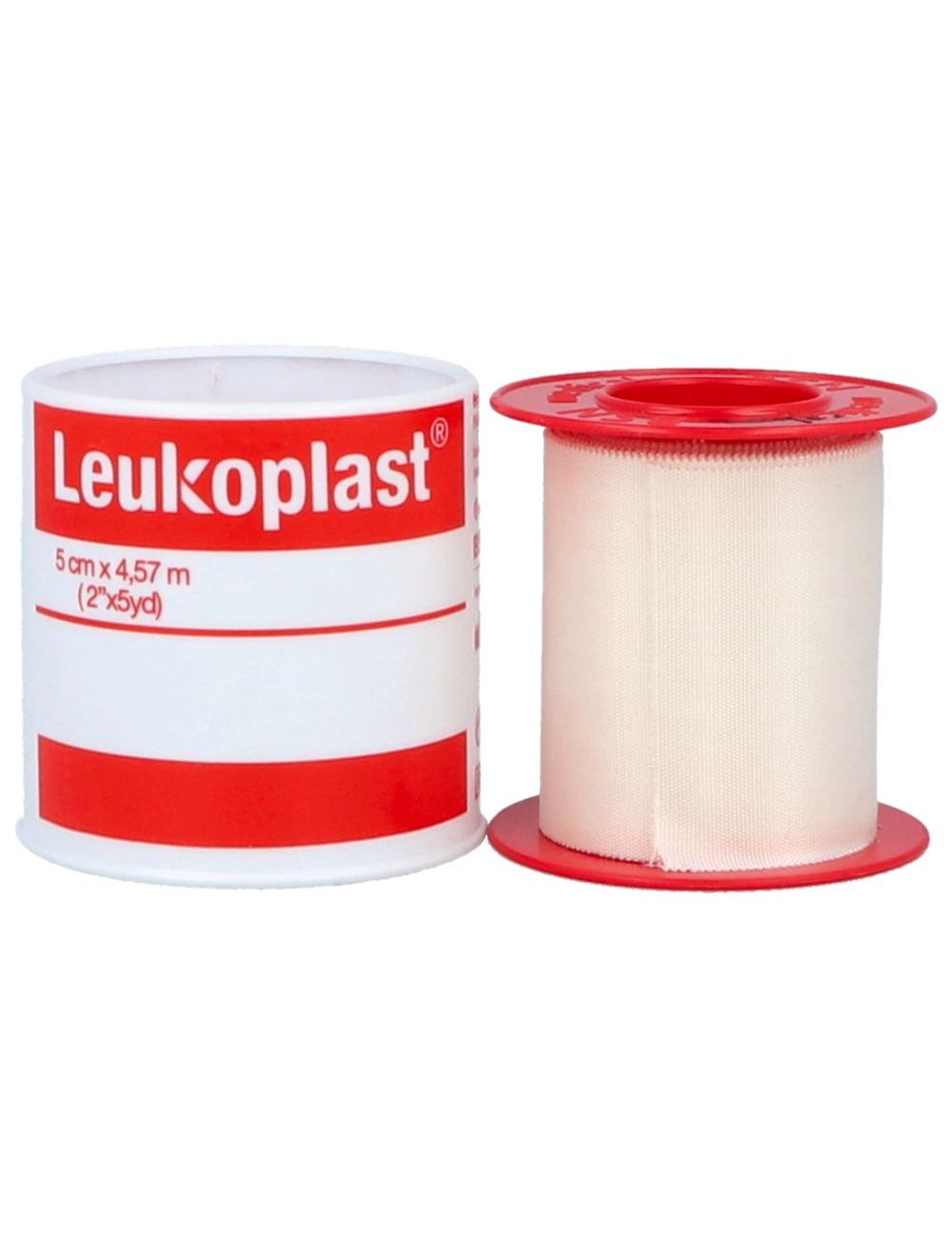 TELA ADHESIVA LEUKOPLAST  5 CM X 4.57 M 2" PZA